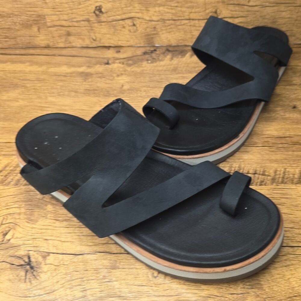 Merrell Juno Wrap Strappy black slip on sandals size 10 Womens